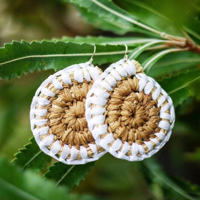 WOVEN EARRINGS WITH JESSIKA SPENCER